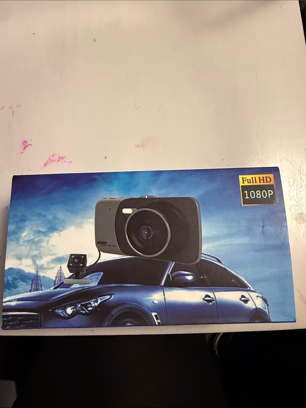 Full HD 1080P Car Dash Camera - Black